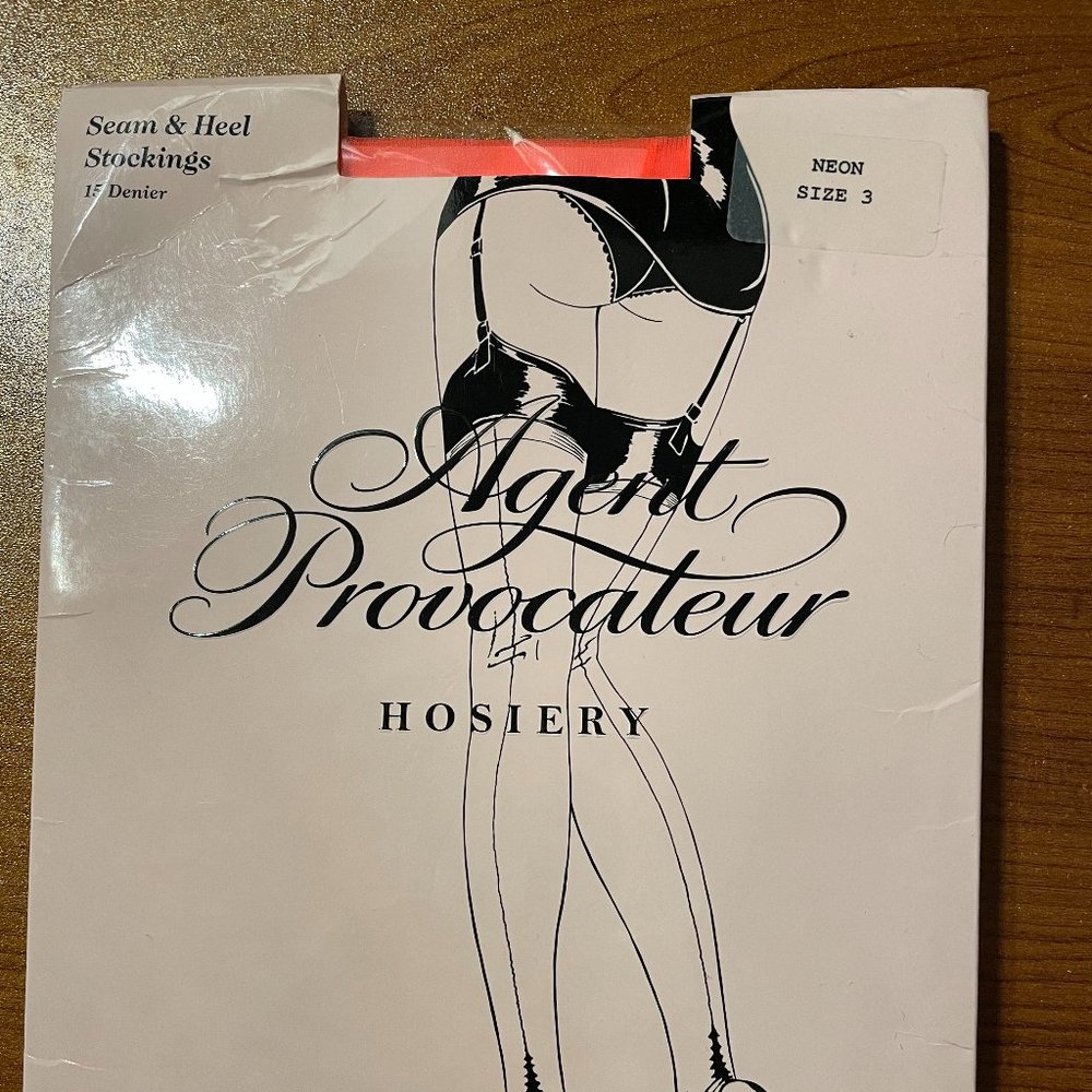 Agent Provacateur - Seam and Heel Stocking